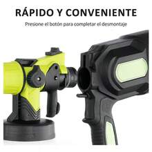 Pistola Para Pintar Electrica Pulverizador Pintura 1400ml - por defecto - Ver 2