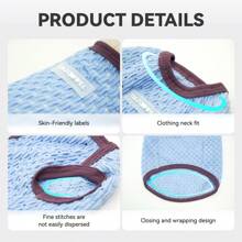 1 件轻便透气有弹性的宠物背心，适合中小型犬，春夏季