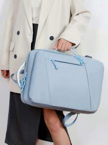 女士多隔层旅行尼龙背包；航空随身行李包；防盗，可装15.6英寸商务笔记本电脑；大容量可扩展旅行包；多口袋轻便书包；多功能书包；