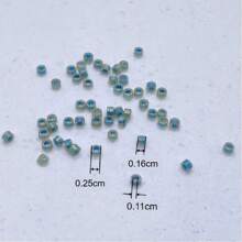 333 buc. o singură culoare, 6660 buc. set complet de 20 de culori, mărgele de sticlă antică cu miez colorat cu diametrul de 2,5 mm, potrivite pentru meșteșuguri DIY, decorarea puloverelor, eșarfelor, mănușilor, asortare de zi cu zi