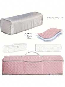 Dust Cover Compatible With Maker, Maker 3, Explore Air 2, Explore 3 Machine, With Pockets For Accessories - Pink - View 6