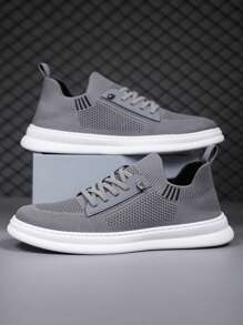 2025 Spring/Summer New Fashion Breathable Non-Odor Men's Casual Mesh Shoes, Soft Soles, Slip-On, Comfortable