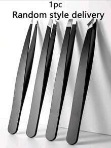 1/4pcs Tweezers Set - Precision Tweezer Set For Eyebrows, Professional Stainless Steel Eyebrow Tweezers - Precision Removal Of Facial Hair, Clip And Barb Hair Eyebrow Trimmer Hair Removal, Facial Hair Removal, Hair Trimming, Hairdressing Supplies, Barbering, Hair Accessories