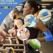 24-Piece Elastic Self-Adhesive Sports Bandages - Versatile For Finger, Ankle, Wrist, Waist, Knee & Elbow - Multicolor - View 9