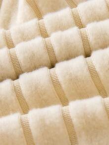 4 件套婴儿秋季新款毛绒罗纹 Polo 领可爱熊连体衣和帽子休闲时尚服装，男女通用 - 彩色 - 查看 6