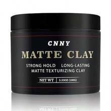 MCNNY Men's Hair Styling Clay 3.53 Oz Firm Hold Matte Finish Hair Clay With Natural Ingredients Add Volume And Texture Premium Men S Hair Type5001