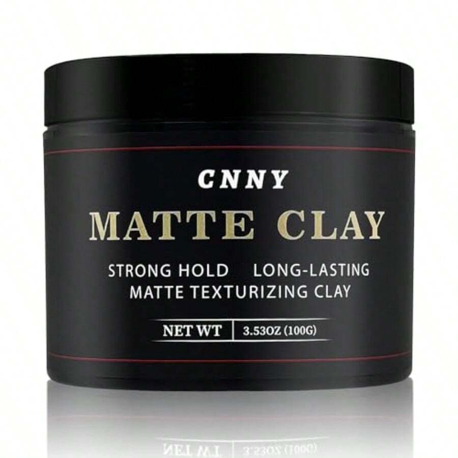 MCNNY Men's Hair Styling Clay 3.53 Oz Firm Hold Matte Finish Hair Clay With Natural Ingredients Add Volume And Texture Premium Men S Hair Type5001