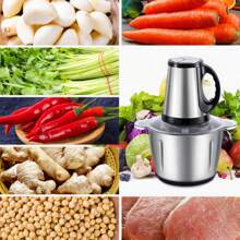 Food Chopper Grinder Meat Electric Mixer Kitchen Processor 2L/3L TCYP - 3L 110v - View 6