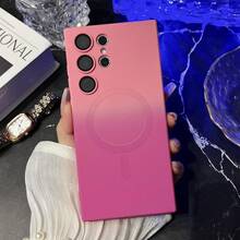 磁吸式无线防刮防震渐变色保护壳，适用于三星 Galaxy S25、S25+、S25 Ultra、S24、S24+、S24 FE、S24 Ultra、S23 Ultra、S22 Ultra、A06、A16、A26、A36、A56 系列