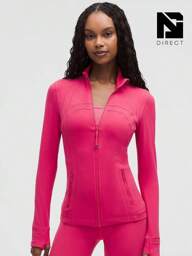 Define Jacket Nulu Women's Lightweight, Full Zip Running Track Jacket-For Yoga Gym Running-Sweat-Wicking-Yoga-All Seasons Sport-Spring/Summer-Autumn/Winter-Christmas/Halloween