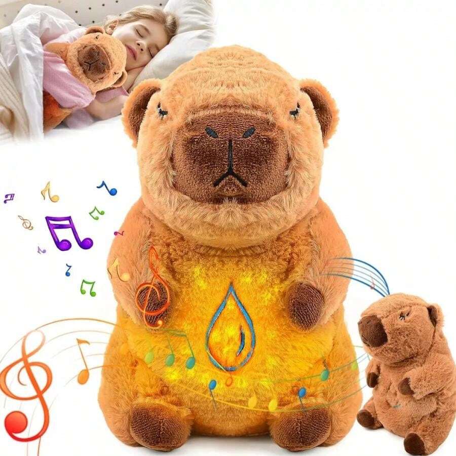 Kids Plush Animals - 棕色 - 查看 1