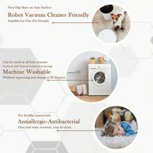 土耳其制造，珍珠数码防滑印花土耳其地毯 - AL4021，触感柔软，可水洗，带防滑毛毡背衬 - 现代装饰地垫，适用于客厅、卧室、浴室、走廊或玄关 - 5 种尺寸可选（40×60、50×120、50×160、50×80、60×100 厘米）。快干、吸水性能强，柔软舒适，设计舒适。室内外均可使用。 - 藍色 - 查看 3