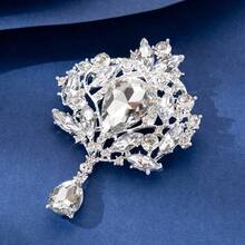 1pc Elegant & Fashionable Women Brooches, 7 Colors Available, Vintage Style Pin For Coat, Jacket, Suit, Suitable For Party, Banquet, Daily Wear, Gift - XD145 - View 21