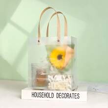 30/20/10个装透明PVC礼品袋，生日派对礼品包装手提袋，纪念品包装袋 - 無色 - 查看 11