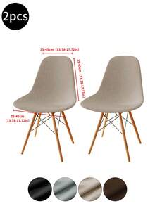 1 cái/2 cái/4 cái/6 cái/30 cái Vỏ bọc ghế bằng lụa sữa Mocha, Vỏ bọc ghế mềm mại, co giãn cao, có thể giặt được, thích hợp để trang trí ghế trong nhà hàng, tiệc tùng, khách sạn - Nhiều màu - Xem 20