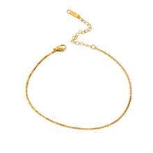 1PC Elegant Stainless Steel Pearl Chain Anklet For Women Girls 18K Gold Plated Faux Anklet Fashion Ladies Jewelry Accessories Summer Beach Gift - Multicolor - View 12