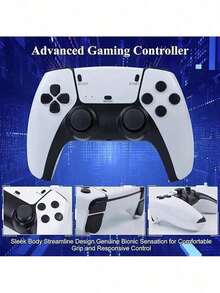 Video Game Stick 4K With 20000 Games 64gb 2 Wireless Controllers Portable Console Retro Video Game - White - View 5