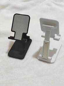 1个白色折叠式手机和平板电脑支架