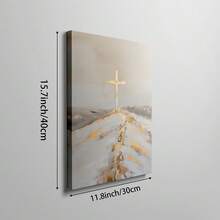 Tranh treo tường hình thánh giá Cơ đốc giáo hiện đại, tranh Chúa Giê-su Christ kèm câu Kinh Thánh, thích hợp cho phòng ngủ, phòng khách hoặc văn phòng, quà tặng Cơ đốc giáo, có tùy chọn không khung hoặc có khung. - Nhiều màu - Xem 13