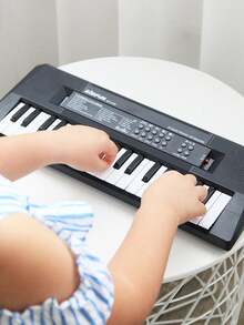 37 键多功能电子键盘钢琴，儿童初学者乐器，早教音乐学习，双电源（电池/插入式），男孩和女孩玩具 - 多款可選 - 查看 4