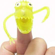 5个/10个/15个/20个/30个恐龙手指偶，可爱手指玩具，木偶玩具，生日派对礼物，礼品袋填充物，搞笑玩具，皮纳塔填充物，多种款式和颜色可选 - 彩色 - 查看 7