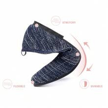 Women's Flats Walking Shoes Comfortable Mesh Round Toe Ballet Flats Breathable Dress Shoes Washable Work Slip-On Classical Shoes,Casual Women's Flats For Walking - 藍白色 - 查看 4