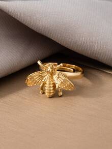 1pc Fashionable Minimalist Insect Series Niche Creative Elegant Ring, Luxury Accessory For Teenagers - one-size - View 2