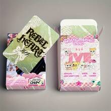 124张专辑LOMO卡 - 全息照片卡，小卡，官方Kpop周边，适合粉丝和收藏家，色彩鲜艳的艺术作品，高品质印刷，非常适合展示和送礼，粉丝周边，卡片材质，Karma Skz Thing，All Day Project Photo，Kpop专辑 - 彩色 - 查看 1