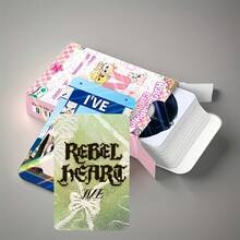 124张专辑LOMO卡 - 全息照片卡，小卡，官方Kpop周边，适合粉丝和收藏家，色彩鲜艳的艺术作品，高品质印刷，非常适合展示和送礼，粉丝周边，卡片材质，Karma Skz Thing，All Day Project Photo，Kpop专辑 - 彩色 - 查看 6