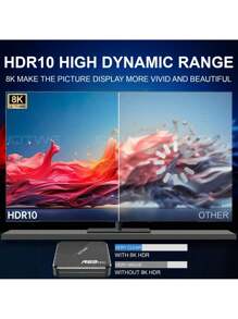 XGODY Smart TV Box Android 14 2025, 32 GB, 64 GB, 128 GB, 8K, 2,4 GB, 5 GB, Wi-Fi, 6 reproductores multimedia, ocho núcleos