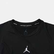 Nike 男式 AS DF SPRT SL COMP TOP 运动背心 HV4102-010 - 黑色 - 查看 3