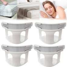 4 Pack Lock Sheet Holders, Bed Sheet Holder, Secure Bed Sheets Firmly In Place, Heavy Duty Panel Holder, Easy One-Time Installation - trắng - Xem 1