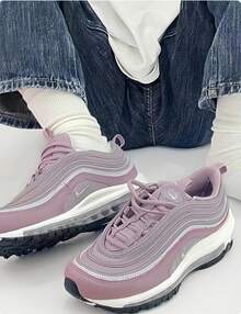 Nike 女子休閒鞋AIR MAX 97緩震氣墊跑鞋 - 紫色 - 查看 10