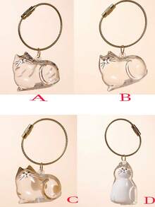 1pc Transparent Pet Hair Storage Box, Cute Animal Hair Capsule Hanging Decor, Dust-Proof Memorabilia Gift Box. (Note: Colors And Styles May Vary Slightly By Batch, But All Are Very Beautiful) - Multicolor - View 12