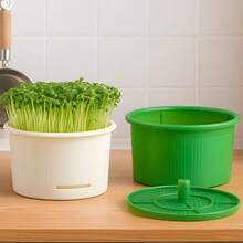 高效家用无土栽培盆分体豆芽发芽托盘创意水培植物栽培系统