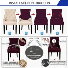 Waterproof Seat Covers For Dining Room Chairs Covers Dining Chair Cover Kitchen Chair Covers