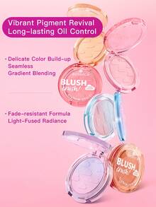 Essence Cardiac Powder Blush / Essence Blush Crush - Dreamy Cloud - 4.5g - Peach Drunk Cloud - View 4