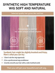 22-Inch Medium To Long Curly Hair WHIMSICAL Long Wavy Mix Brown Highlight Wigs Natural Heat Resistant Hair Synthetic Wig For Women Suitable For Daily Use, Gatherings, And Commuting