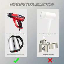 1件装-鱼竿柄套防滑热缩花钻鱼鳞纹管套柄绝缘套防滑柄纹管羽毛球拍彩色鱼竿柄套热缩管各种装备日用品柄套 - 彩色 - 查看 4