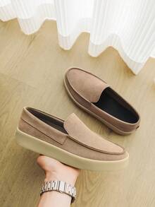 Giày lười đế mềm chất lượng cao dành cho nam, giày lười cổ điển thoáng khí, giày lười cổ thấp đa năng cho mọi mùa, phong cách Old Money Chic mùa thu - Nhiều màu - Xem 21