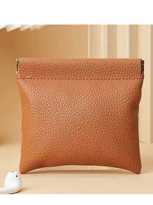 1 pezzo - Portafoglio in pelle autosigillante. Set per passaporto e patente di guida. Porta auricolari e cavo dati. Busta per contanti. Borsa per cosmetici, portafoglio, casual business per donna, portafoglio per donna