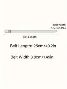 3件/2件/1件战术腰带，户外穿着的理想之选，男女通用配件，非常适合户外使用。 - 彩色 - 查看 2