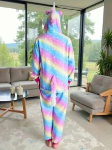 Women Lounge Jumpsuits - Pink - View 2