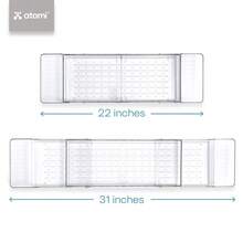 Expandable Waterproof Acrylic Bathtub Tray Adjustable Length Multi-Use Caddy Electronics Food And Drinks Easy Maintenance - Nhiều màu - Xem 4