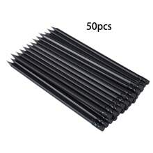 8/10/20/30/50pcs Graphite HB Pencil, Hexagonal Pole Exam Pen For Primary School Students, Sketch Pencil For Art Students, Clear Handwriting, Smooth Writing, Nib Is Not Easy To Break, Sketch, Painting, Writing Essentials, Pure Black Pencil,