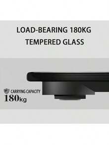 LIPETY Smart Body Fat Scale, Bathroom Scale With LED Display,Smart Phone Application, That Can Be Connected To A Mobile Digital Bathroom Scale To Display BMI, Body Fat, Muscle Mass, And Weight Scale,For Home, Bathroom, Dormitory Use Of Electronic Body Fat Scale - Black - View 5