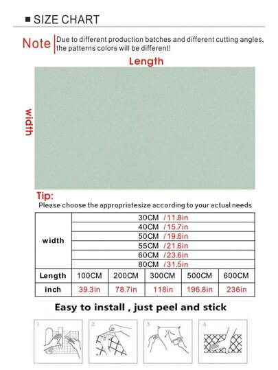 Roll Mint Groen Peel Stick Wallpaper Thickened Self Adhesive Sage Contact Paper Waterproof Removable Vinyl Textured Shelf Liner Cabinet Bedroom Wand Stickers Room Kitchen Living view 8