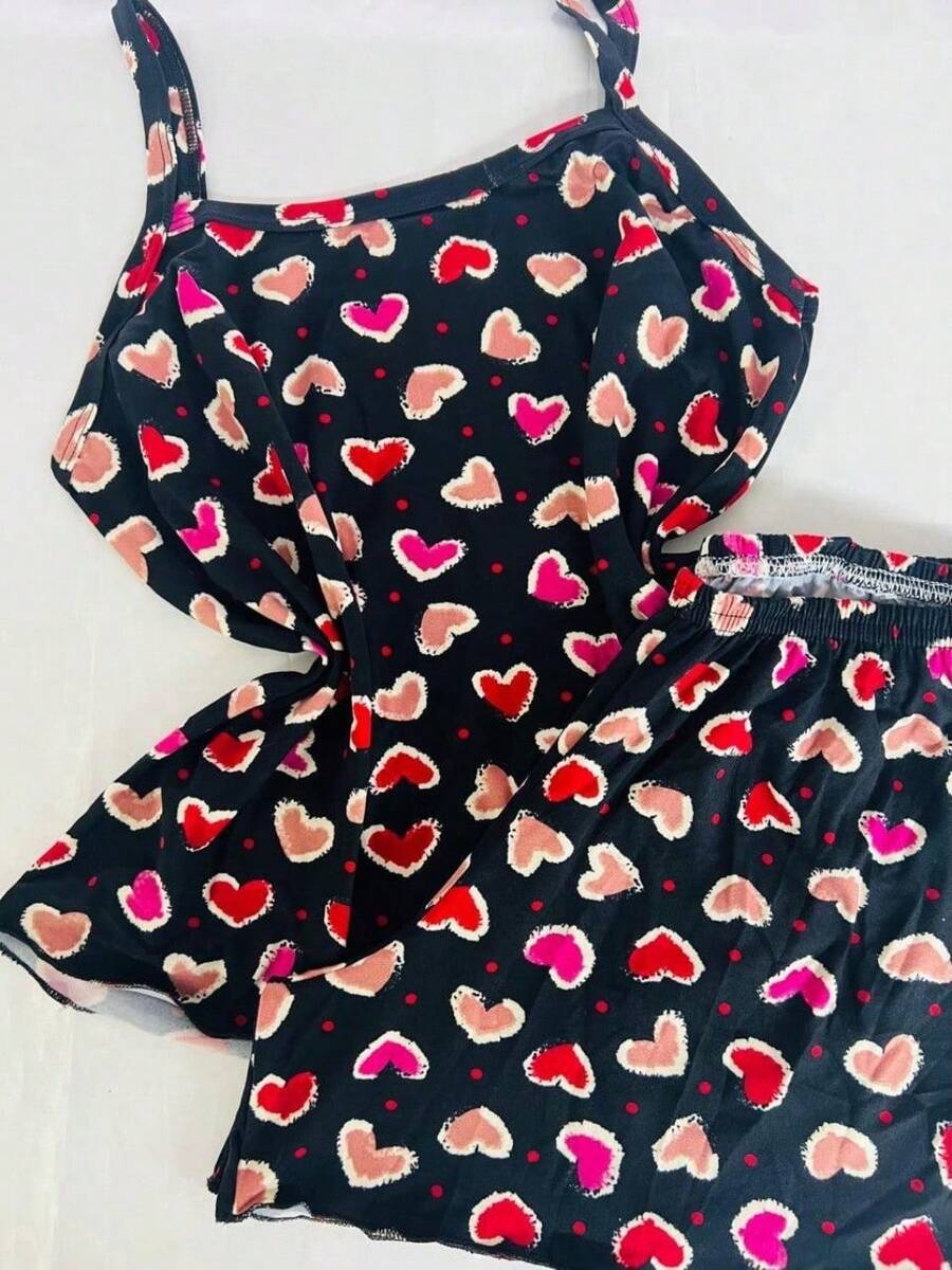 Pijama Baby Dool Feminino Short e Blusa de Alcinha em Tecido Suede Várias Estampas