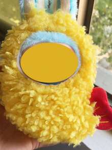 这是17厘米拉布布衣架，两件套衣服，配有水滴耳兔衣服，适合拉布布头饰和吊带背心，小动物，可爱又迷人 - 彩色 - 查看 7