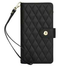 PU 仿皮翻盖手机壳适用于 17 Air 16E 16 15 14 13 12 Mini 11 Pro X XS Max XR 8 7 Plus SE 5G 2022 2020，拉链手机袋